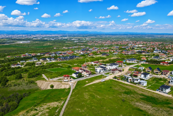 Панорамна снимка на Белащица и околността